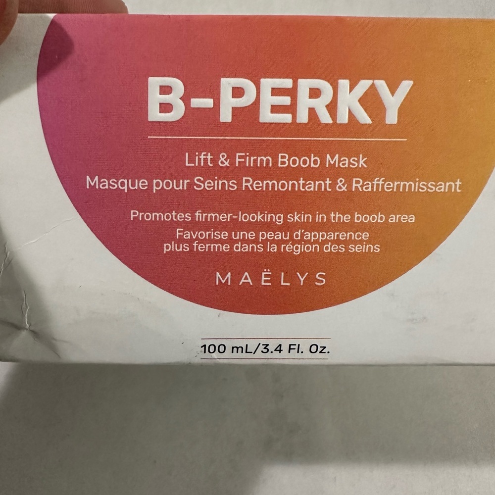 Maelys B-PERKY Lift & Firm Boob Mask - Picture 3 of 3